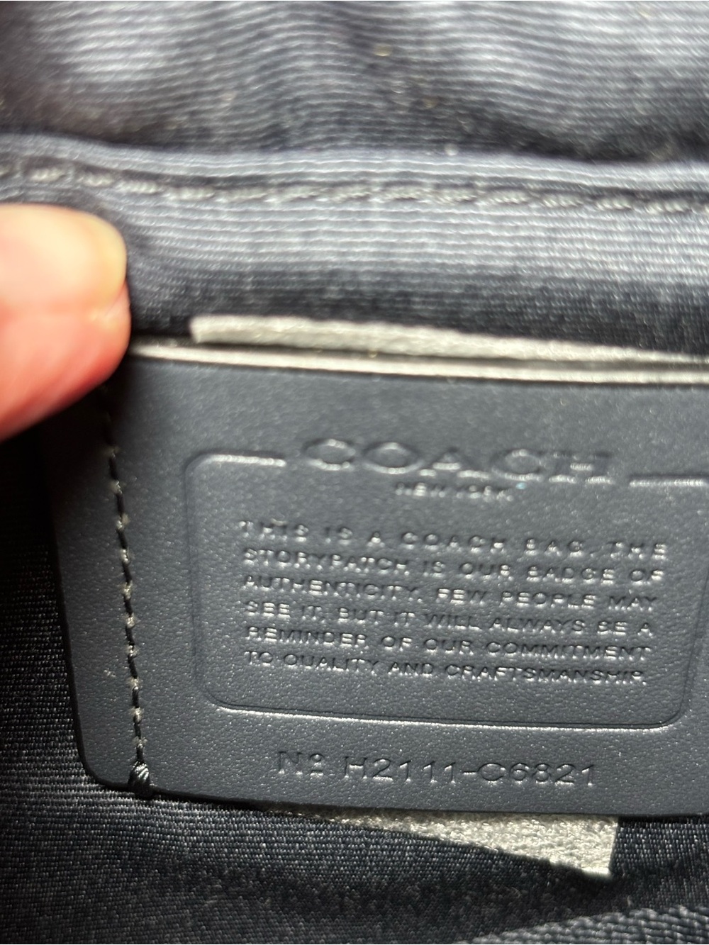 Coach Jes Baguette Floral Leather Crossbody Bag. - Picture 5 of 5